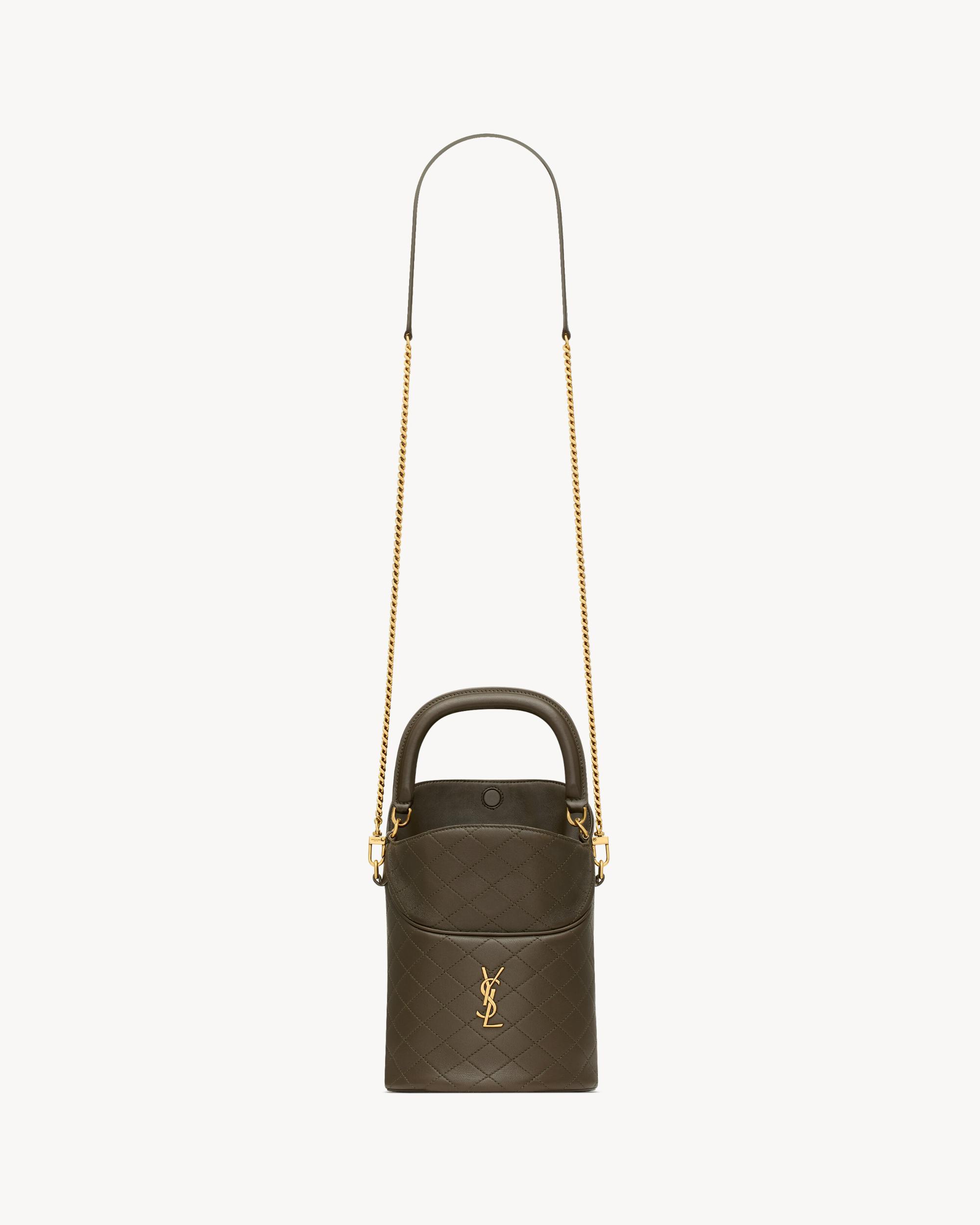 GABY bucket bag in lambskin Product Image