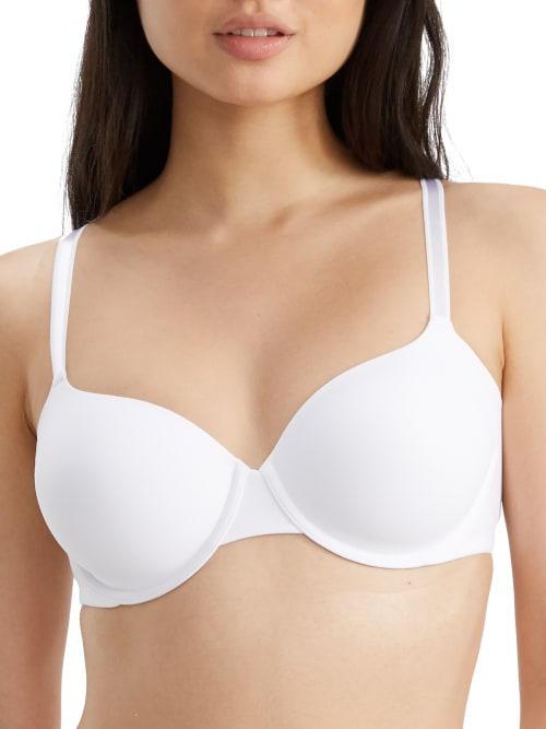 Warners No Side Effects® Seamless Underarm-Smoothing Comfort Underwire Lightly Lined T-Shirt Bra RA3061A, Women's, Size: 34 B, Toasted Brown Product Image