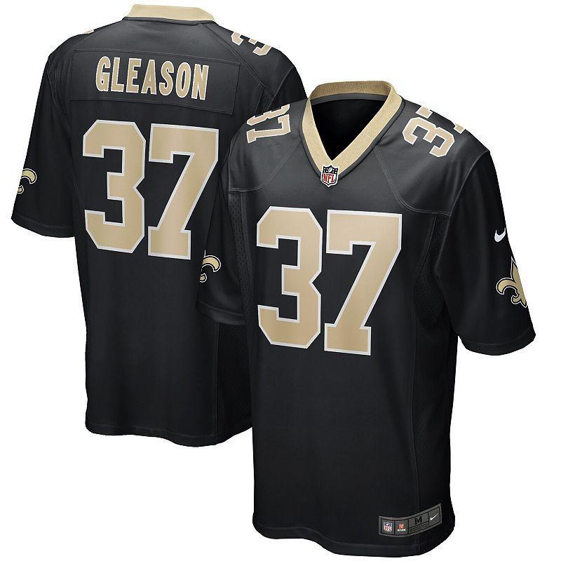 Men's Nike Steve Gleason Black New Orleans Saints Game Retired Player Jersey, Size: 5XL Product Image