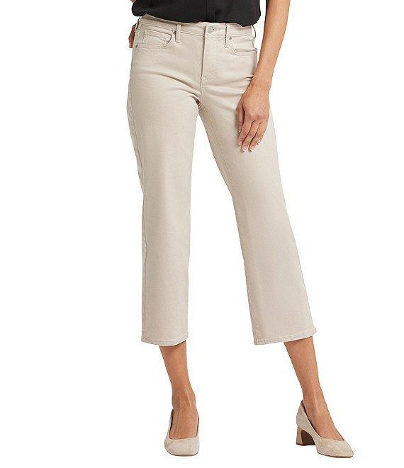 NYDJ PiperLift Tuck® Cropped Straight Leg Jeans Product Image