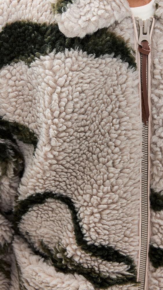 Obey Mushroom Sherpa Jacket | Shopbop Product Image
