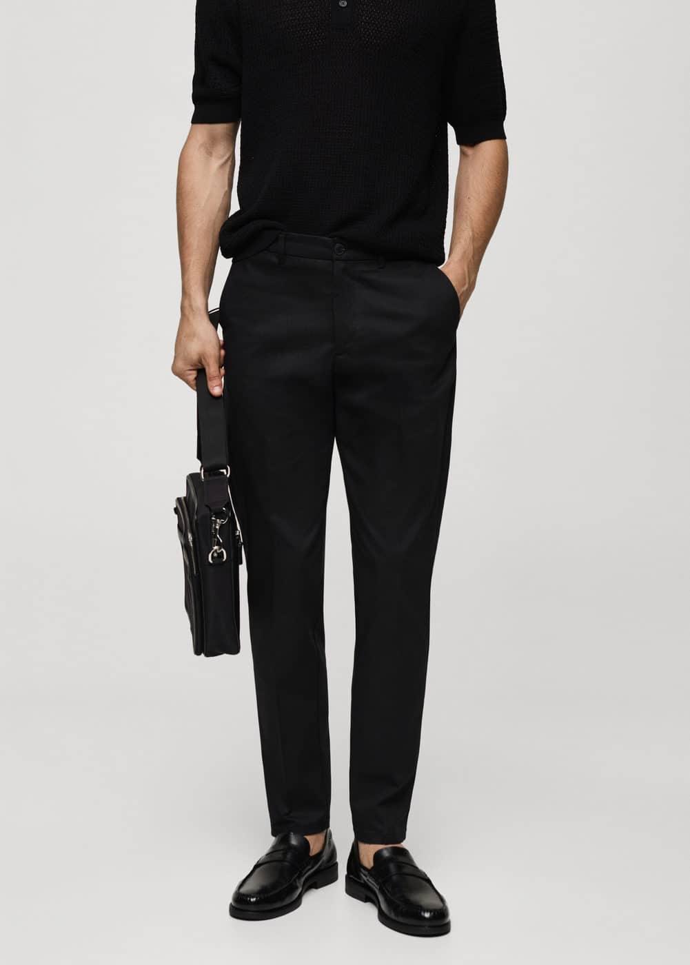 Mens Kaiton Slim Fit Trousers Product Image