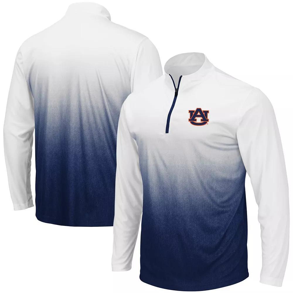 Men's Colosseum Gray Mississippi State Bulldogs Magic Team Logo Quarter-Zip Jacket, Size: 3XL, Mst Grey Product Image