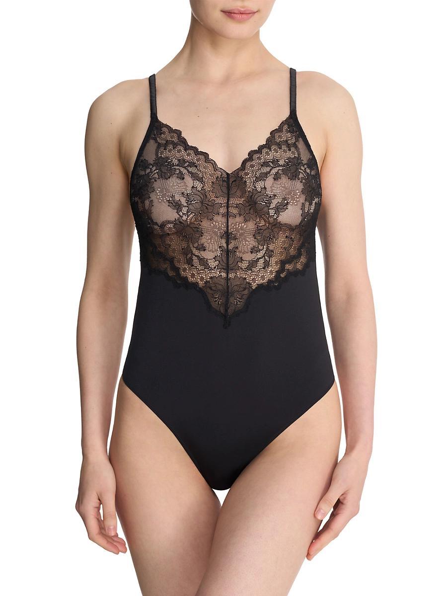 Womens Chantilly Lace Teddy Product Image