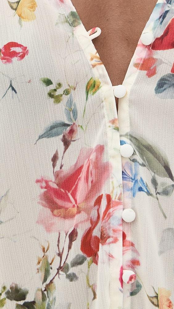 L'AGENCE Teagan Blouse | Shopbop Product Image