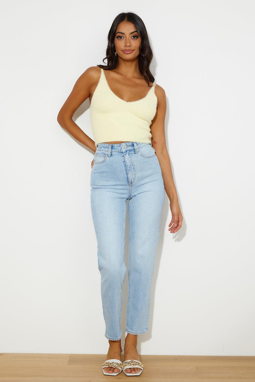 LEE High Moms Jeans Luminous Product Image