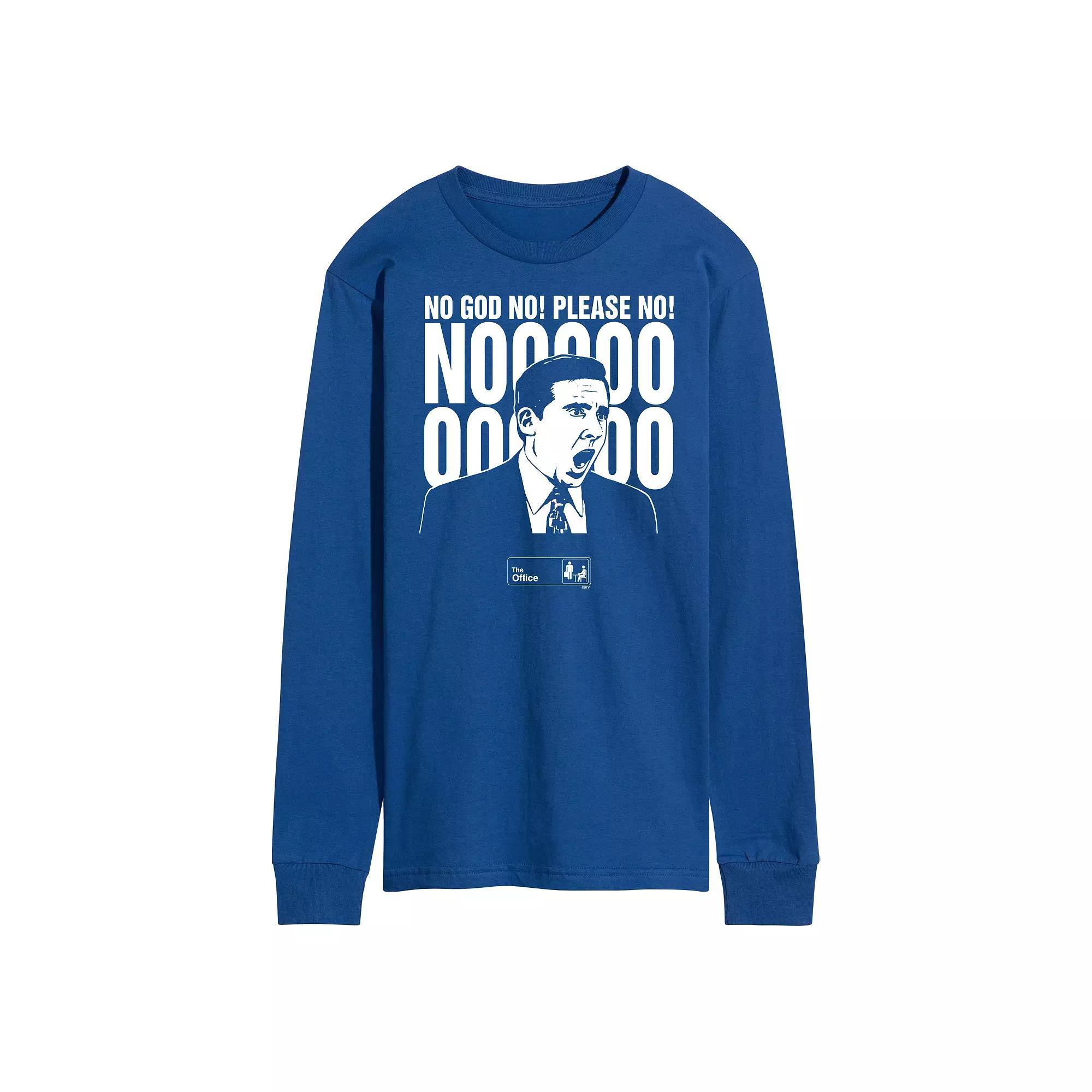 Mens The Office No God Please No Tee Product Image