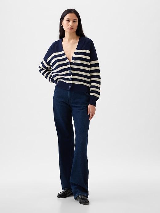 Shaker-Stitch Cardigan Product Image