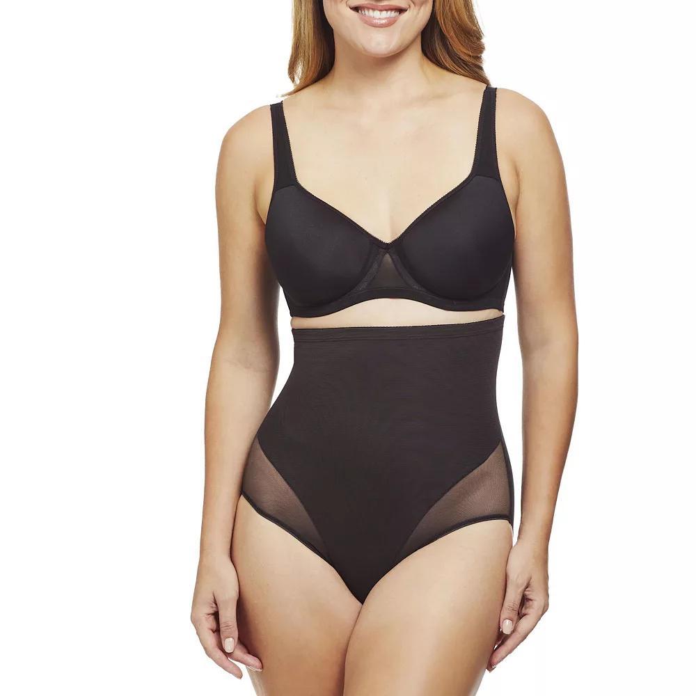 Girl Power by TC Moderate Control Shapewear Sheer High-Waist Shaping Brief 4705, Womens Product Image