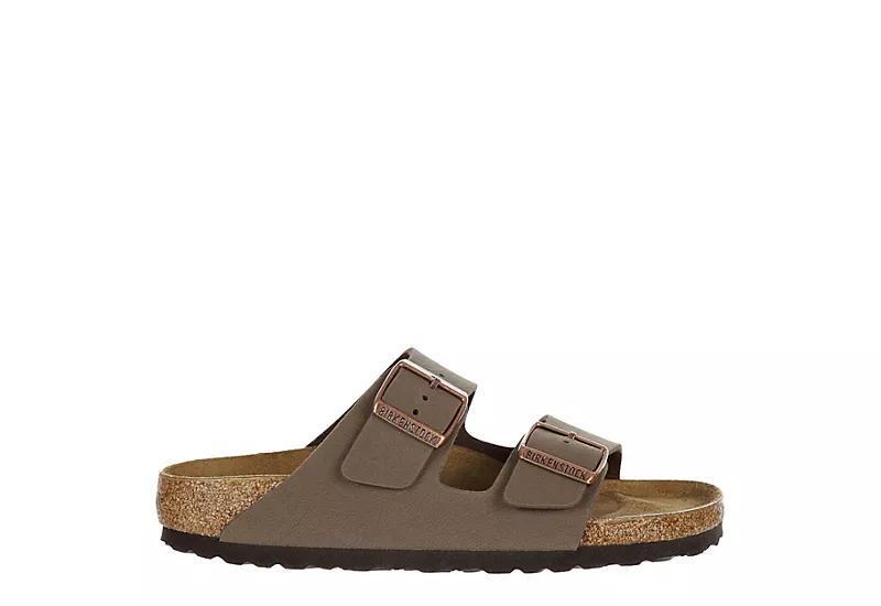 Womens Birkenstock Arizona Slide Sandal - Stone Product Image
