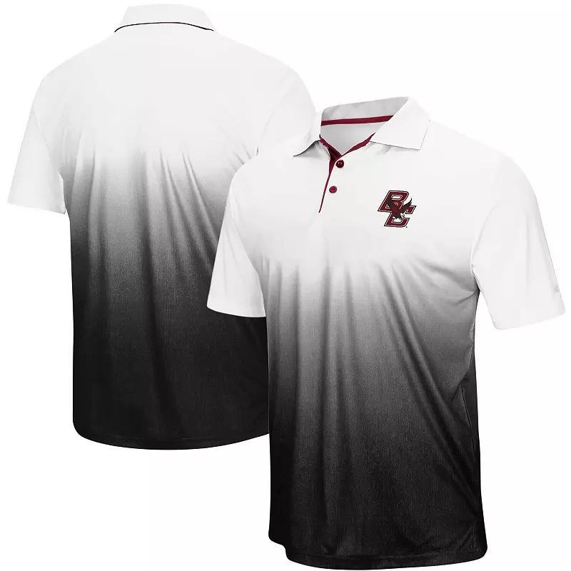 Mens Colosseum Gray Colorado State Rams Magic Team Logo Polo Product Image