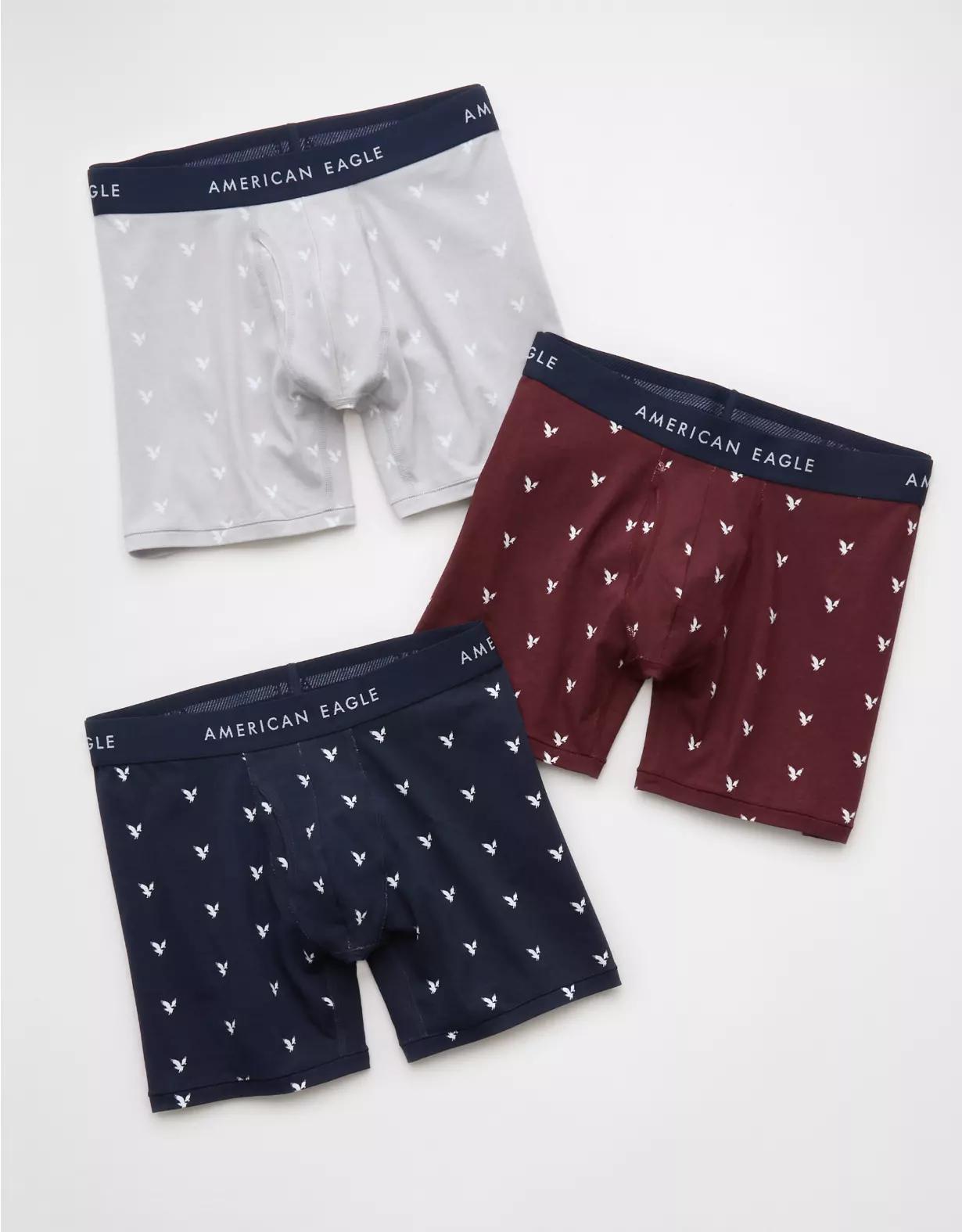 AEO Men's 6" Classic Boxer Brief 3-Pack Product Image