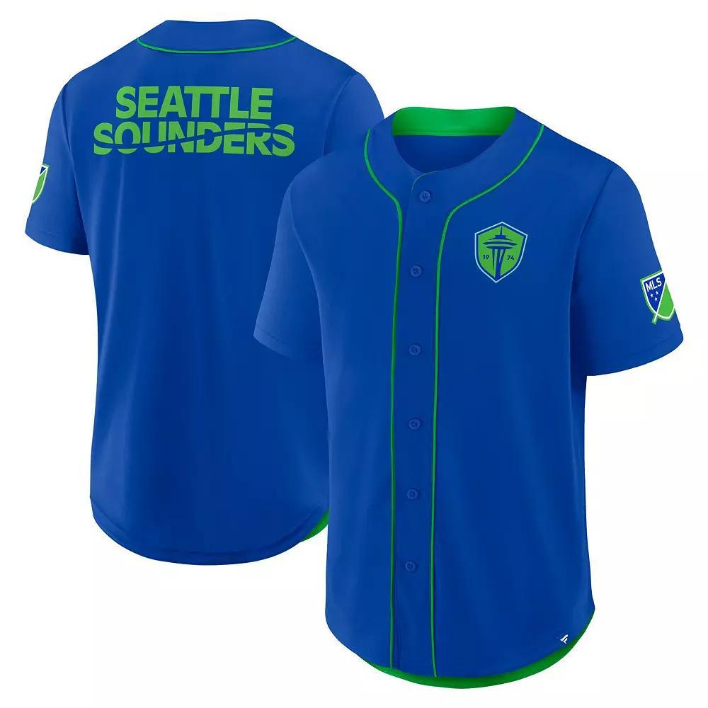 Men's Nike Navy Seattle Mariners Legend Fuse Large Logo Performance T-Shirt, Size: 3XL, Blue Product Image
