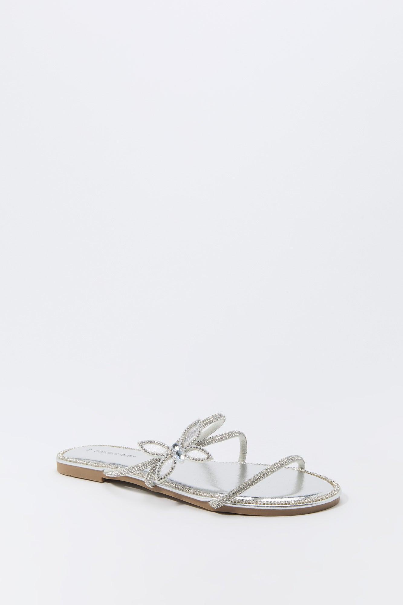 Rhinestone Strappy Butterfly Sandal Female Product Image