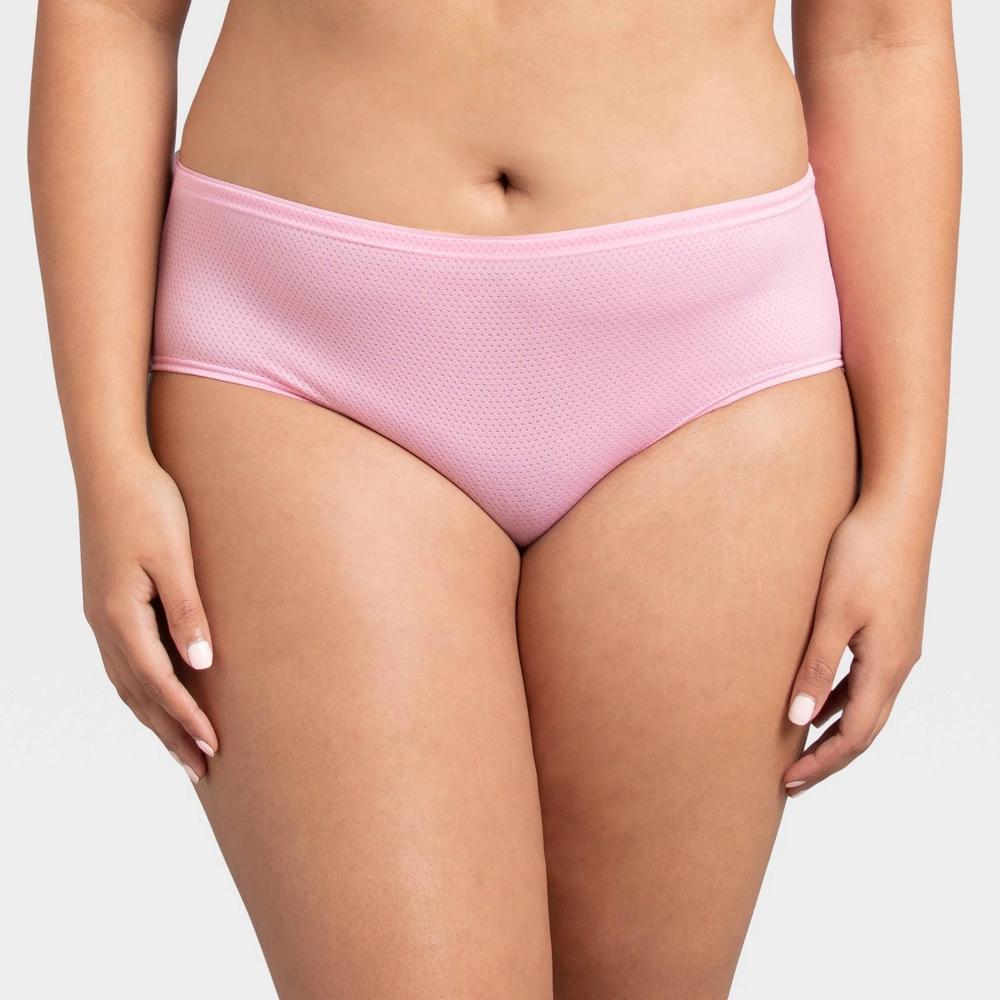 Fruit of the Loom Women's 6pk Breathable Micro-Mesh Low-Rise Briefs - Colors May Vary 6: Moisture Wicking Knit Mesh Product Image