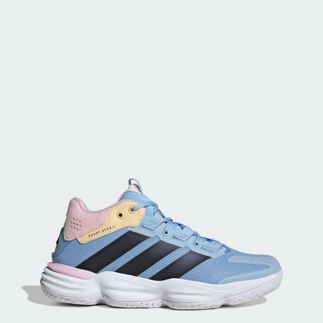adidas Court Stabil Indoor Shoes Cloud White 6 Womens Product Image