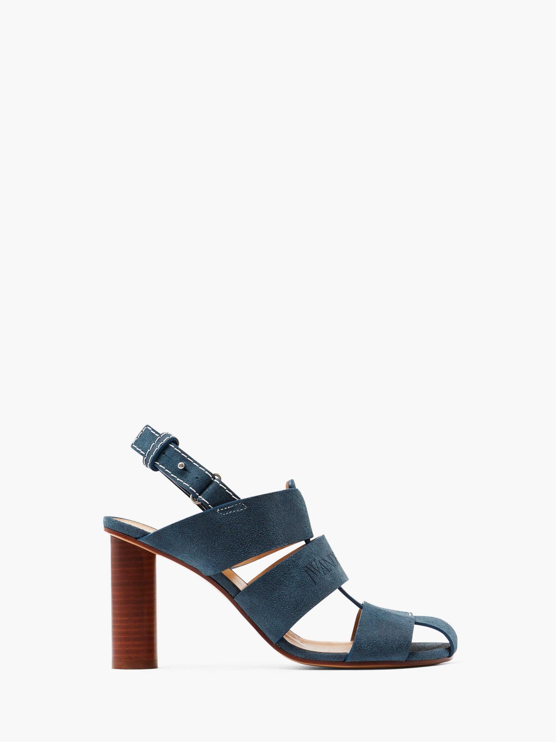 SUEDE HEELED FISHERMAN SANDALS Product Image