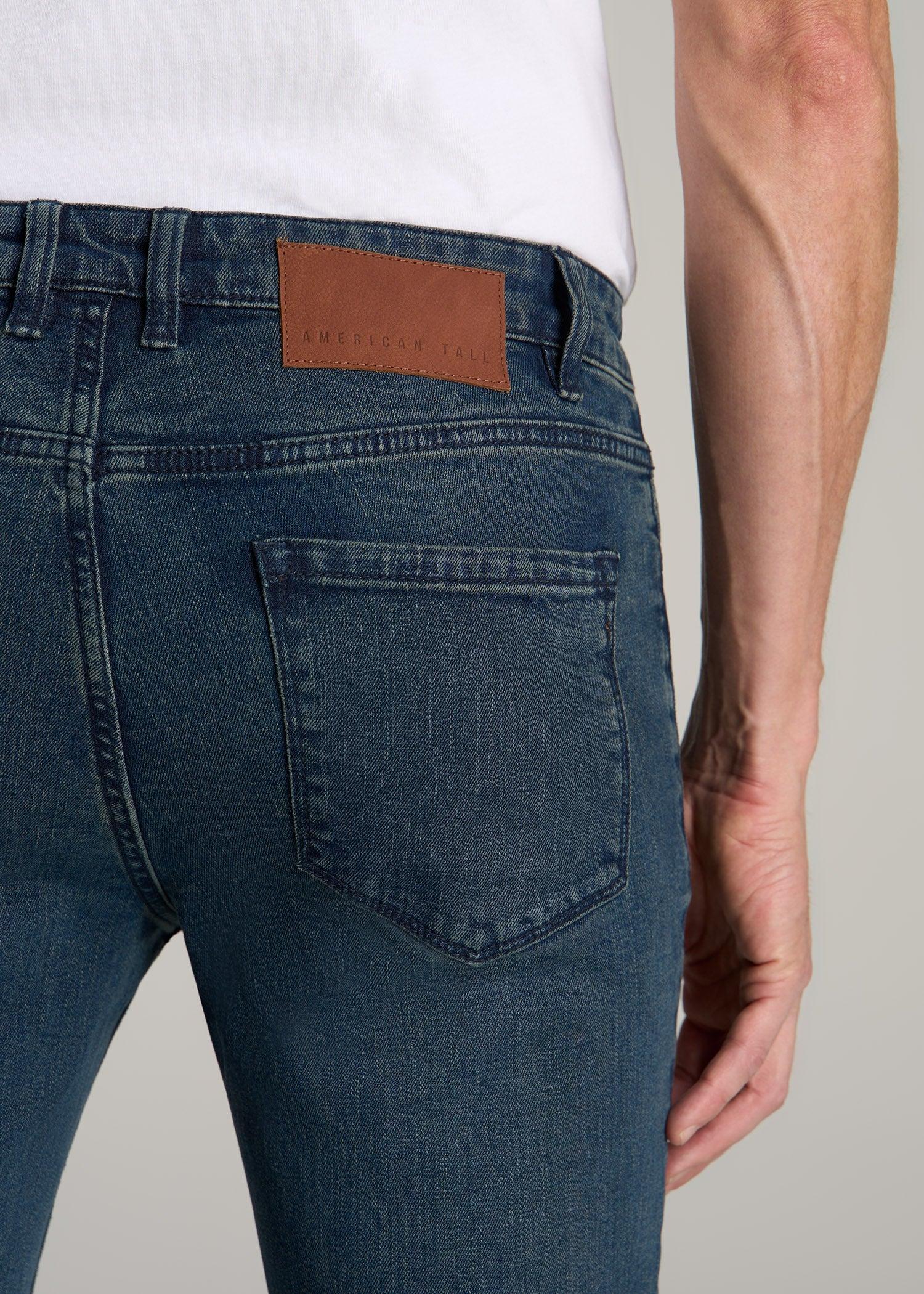 Dylan SLIM-FIT Jeans for Tall Men in Coastal Blue Product Image
