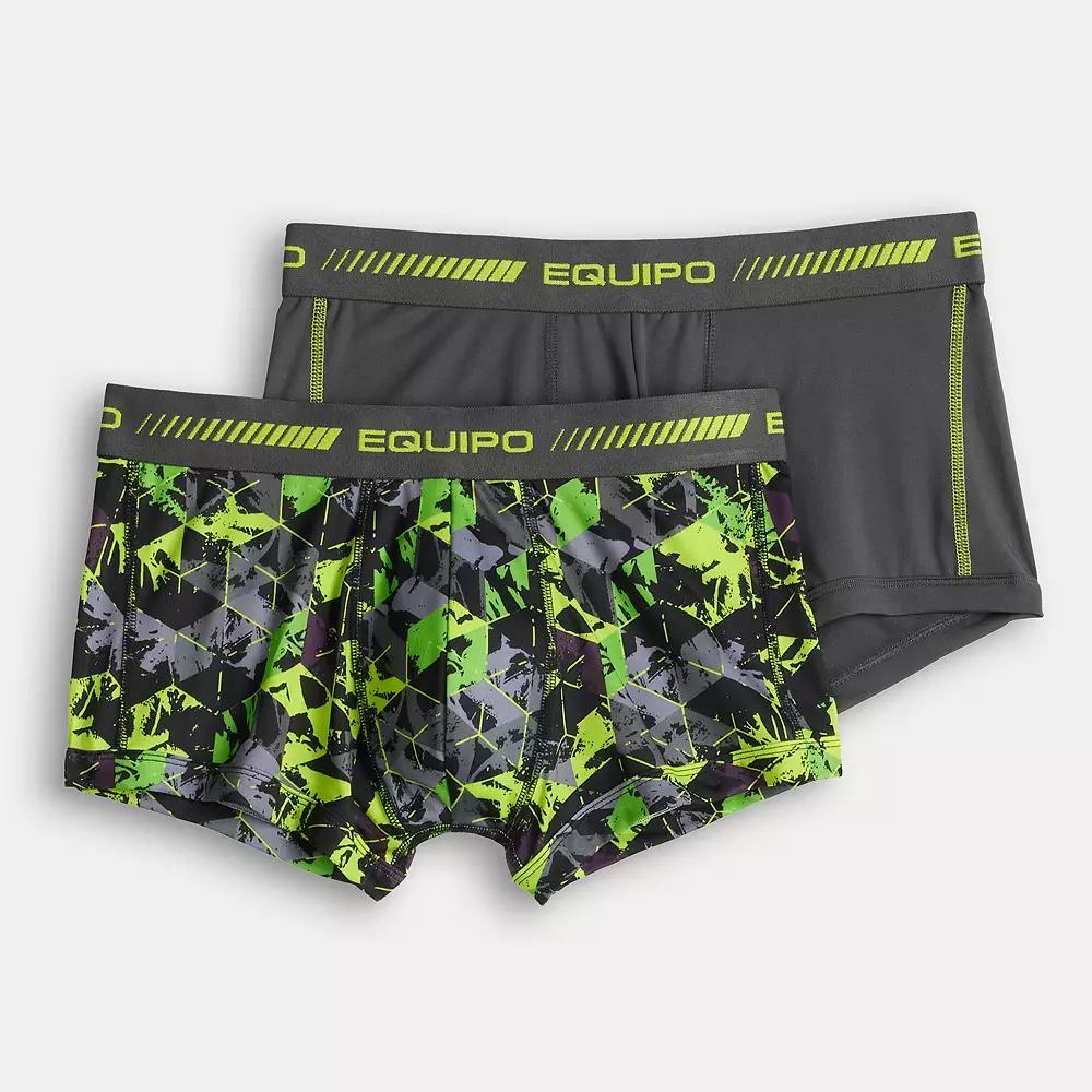 Mens Equipo 2-pack Microfiber Trunks Grey Product Image