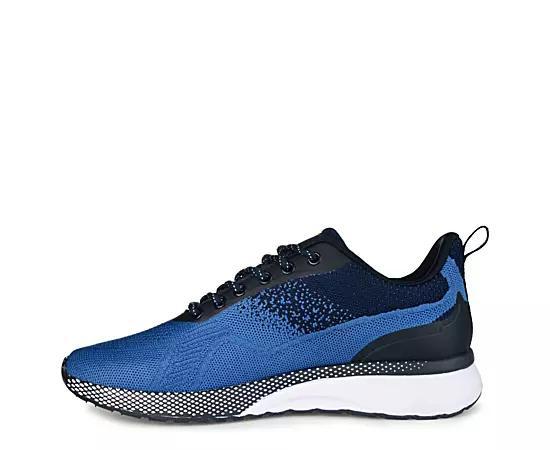 VANCE Spade Men's Casual Knit Sneakers, Size: 12, Blue Product Image