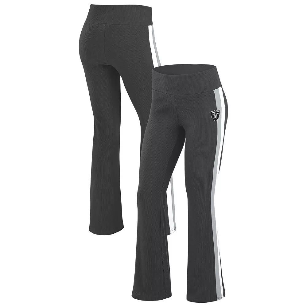 Women's WEAR by Erin Andrews Black Jacksonville Jaguars Yoga Pants, Size: XL Product Image