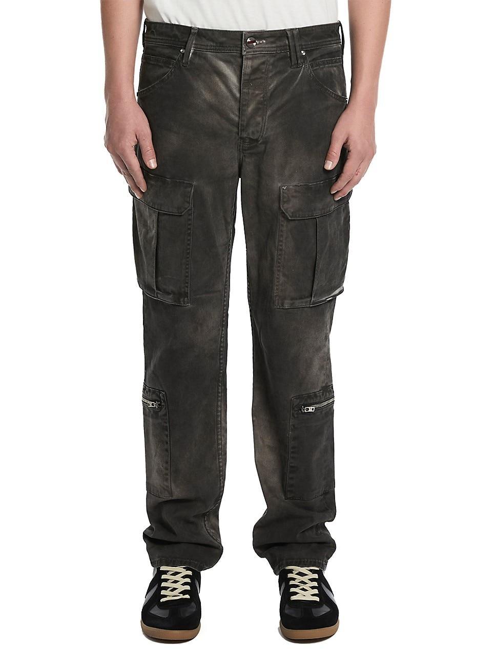 Mens Stretch Cargo Jeans Product Image