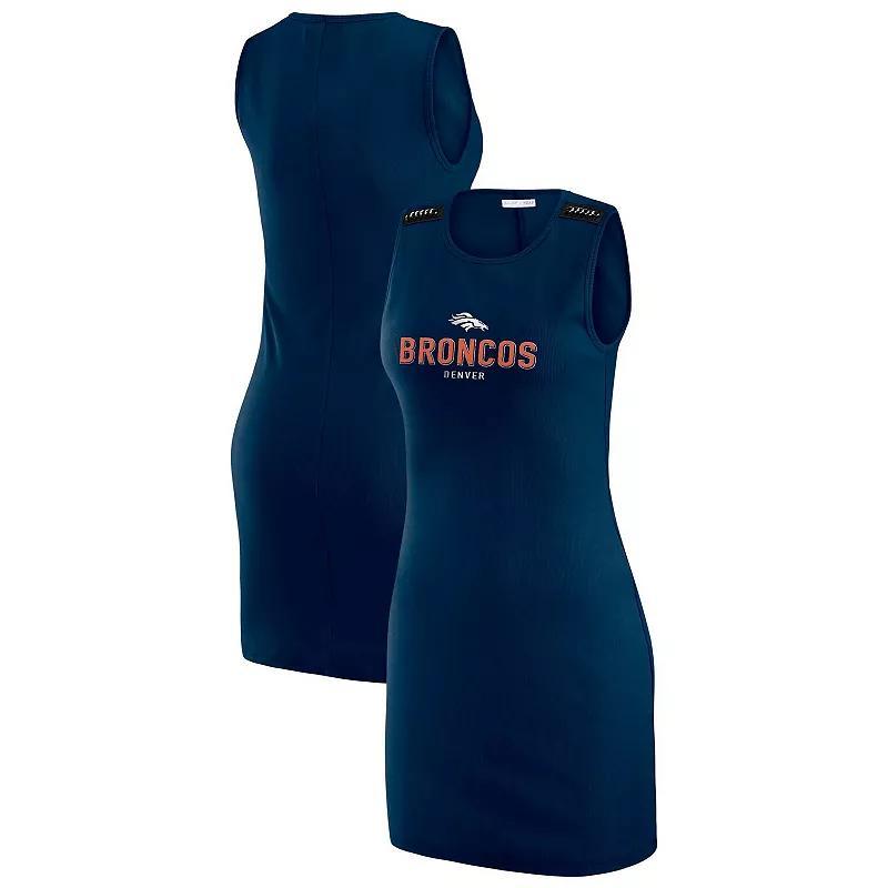 Women's WEAR by Erin Andrews x Gracie Hunt Red Kansas City Chiefs Ribbed Tank Dress, Size: 2XL Product Image