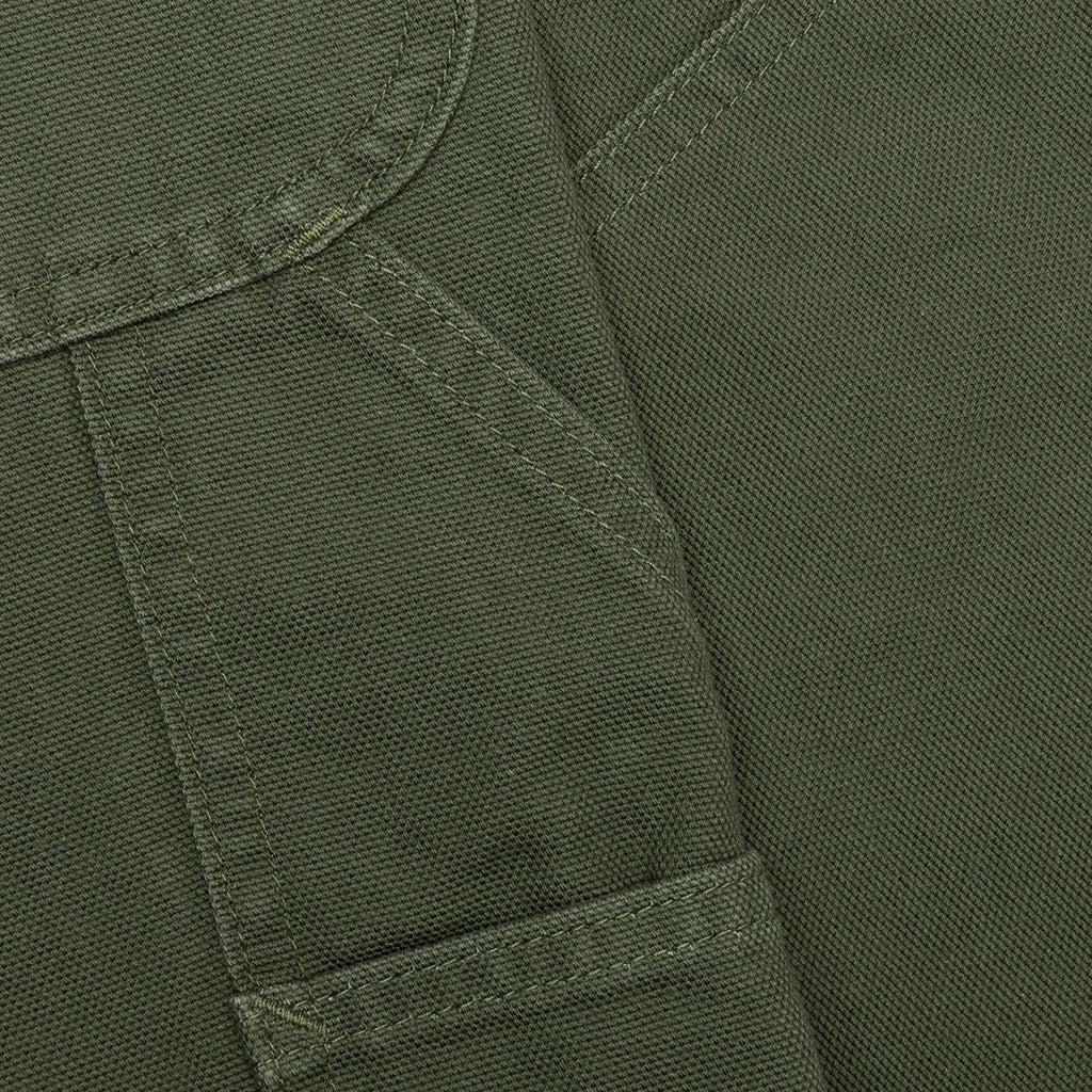 Cotton Canvas Painter Pant - Moss Green Male Product Image