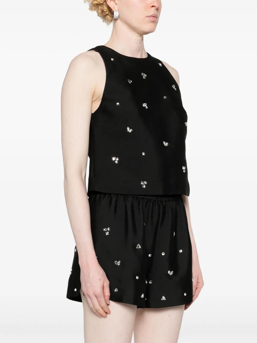 rhinestone-embellished tank top Product Image