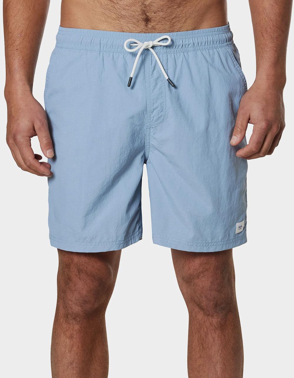 KATIN Poolside Mens Volley Shorts - PORT Product Image