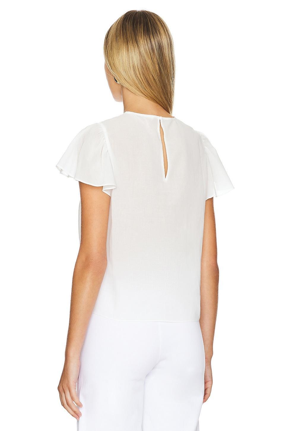 Ruffle Sleeve Blouse FRAME Product Image