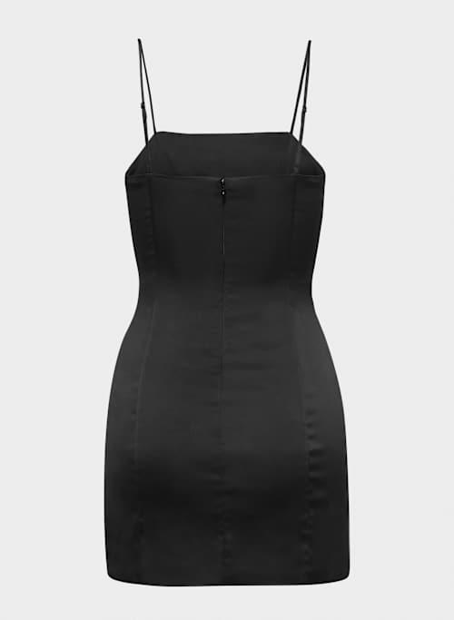shimmer satin dress Product Image