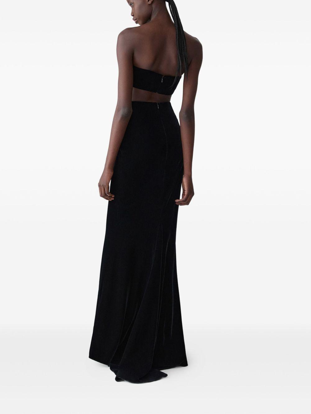 velvet bandeau top Product Image