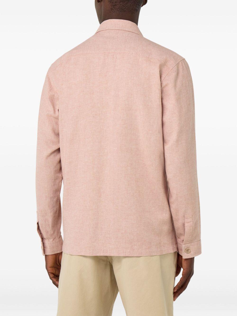 Link chest-pockets shirt jacket Product Image