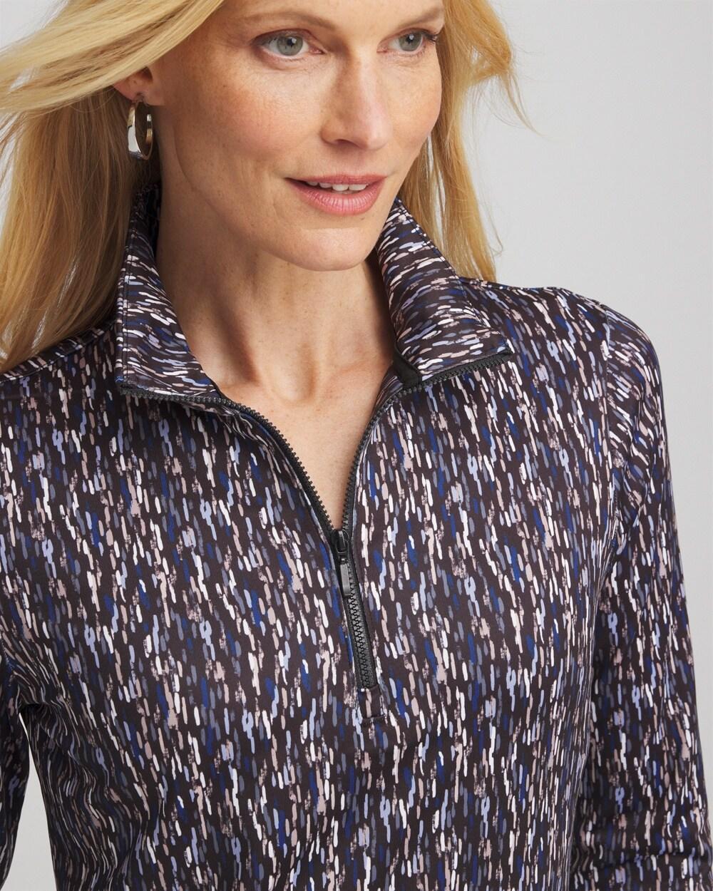 Zenergy® UPF Printed Long Sleeve Top Product Image