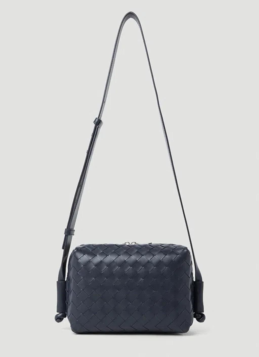 BOTTEGA VENETA Men Avenue Crossbody Bag In Blue Product Image