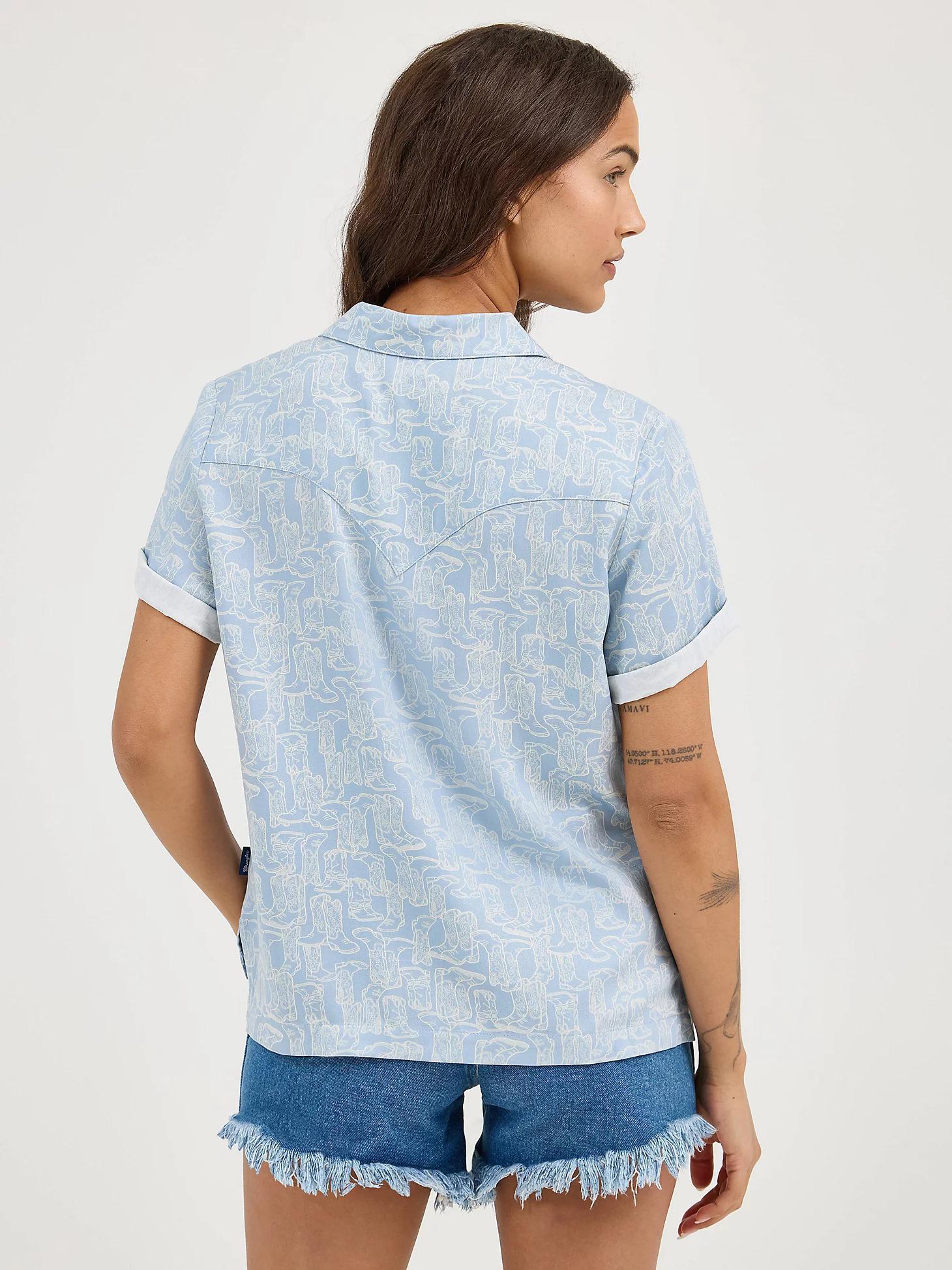 Women's Wrangler Retro® Cowgirl Camp Shirt | Women's TOPS | Wrangler® Product Image