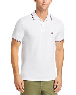 Mens Classic Flag-Trim Polo Shirt Product Image