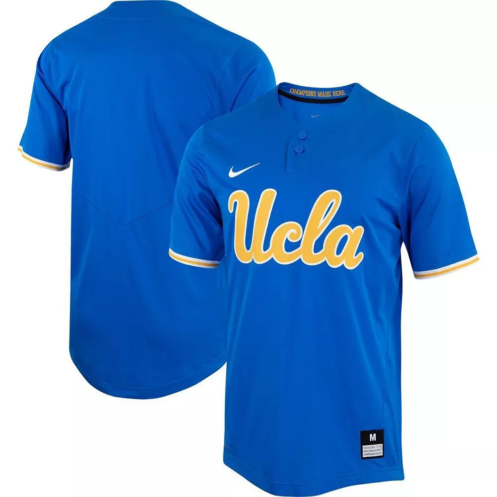 Unisex Nike Blue UCLA Bruins Two-Button Replica Softball Jersey, Men's, Size: 2XL Product Image