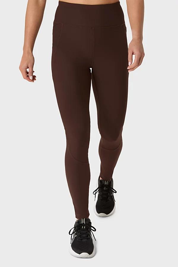 ASICS Rib High Waist 7/8 Athletic Legging Womens at Urban Outfitters Product Image