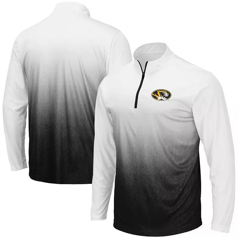 Men's Colosseum Navy Pitt Panthers Magic Team Logo Quarter-Zip Jacket, Size: Medium, Blue Product Image