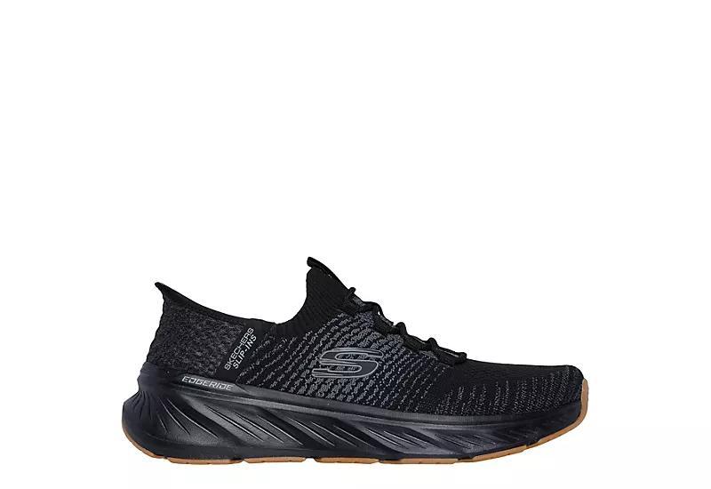 Skechers Hands Free Slip-ins® Relaxed Fit® Edgeride Raygo Men's Sneakers, Size: 11 XW, Black Product Image