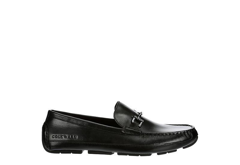 Cole Haan Mens Wyatt Leather Bit Buckle Drivers Product Image