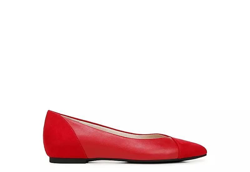 LifeStride Promise Women's Pointed Toe Flats, Size: 8.5 Wide, Red Red Product Image