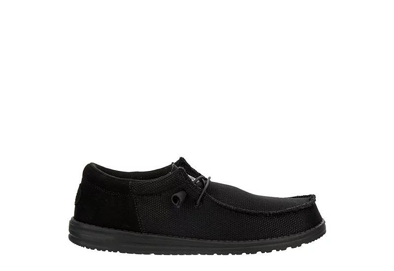 Mens HEYDUDE Wally Funk Casual Shoe Monochrome Product Image
