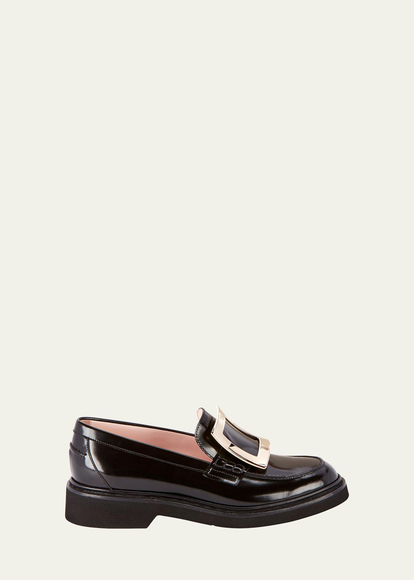 Womens Viv Rangers Patent Leather Loafers Product Image