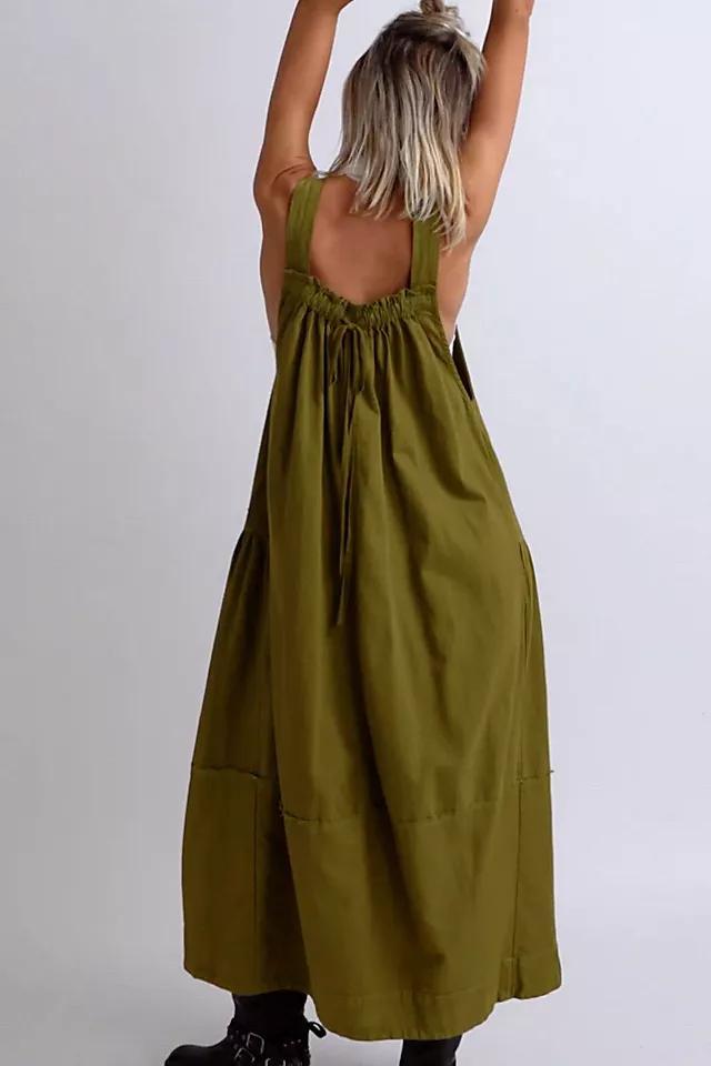 Machu Barrel Midi Dress Product Image
