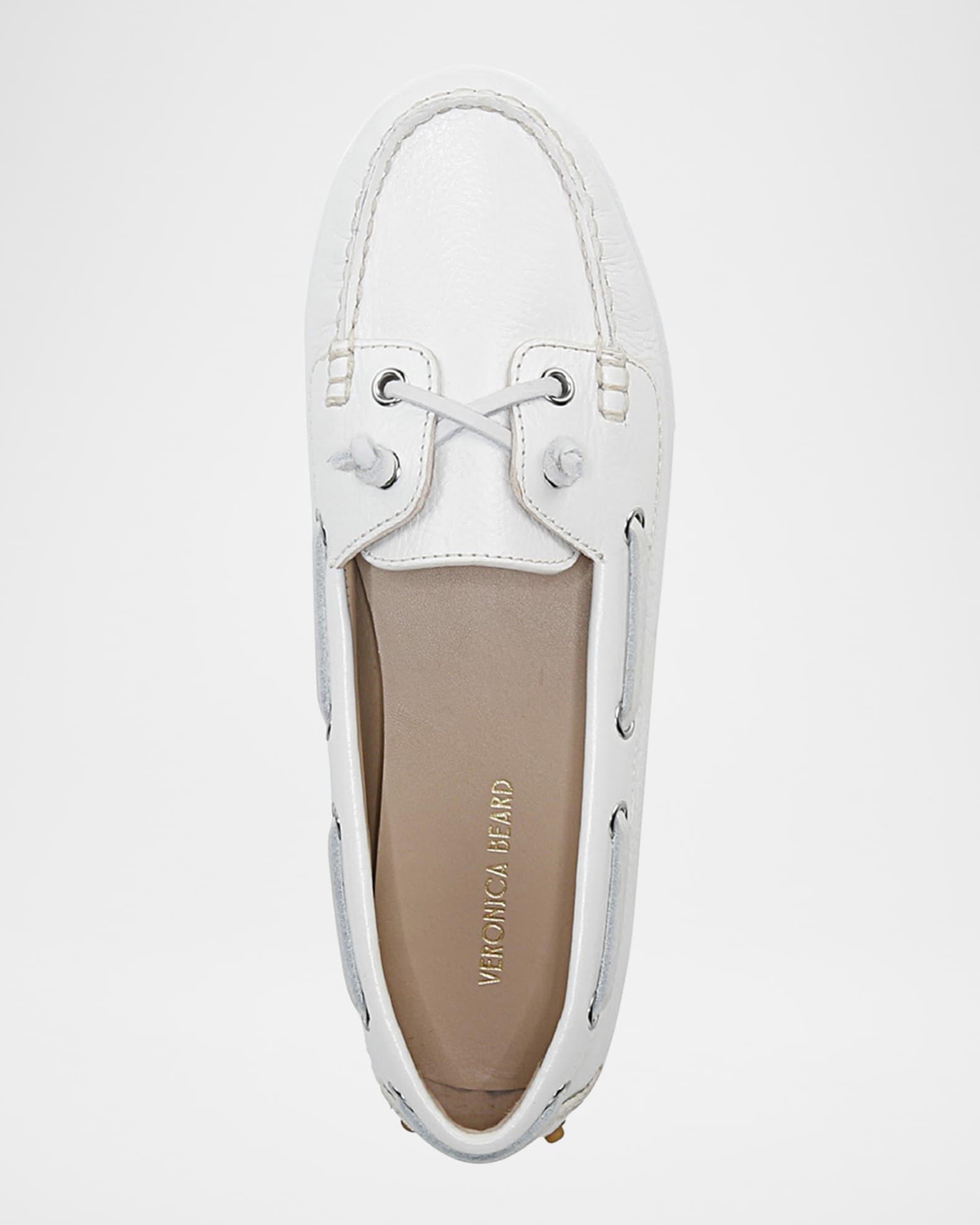Jia Leather Driver Boat Loafers Product Image