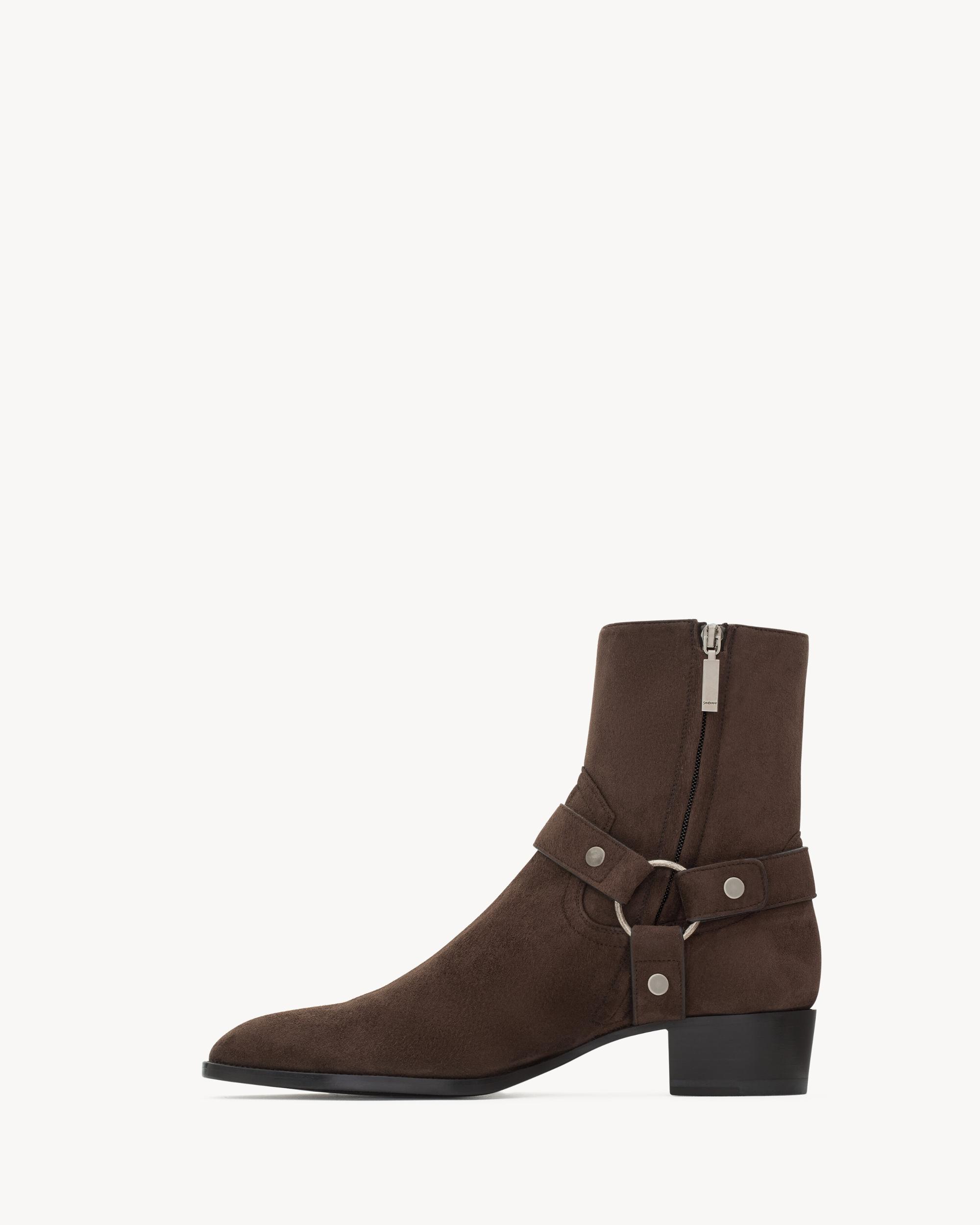 WYATT harness boots in suede Product Image