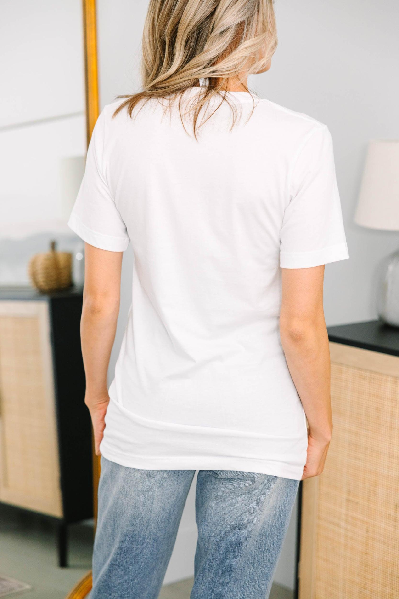 Turning Over A New Leaf White Graphic Tee Female Product Image